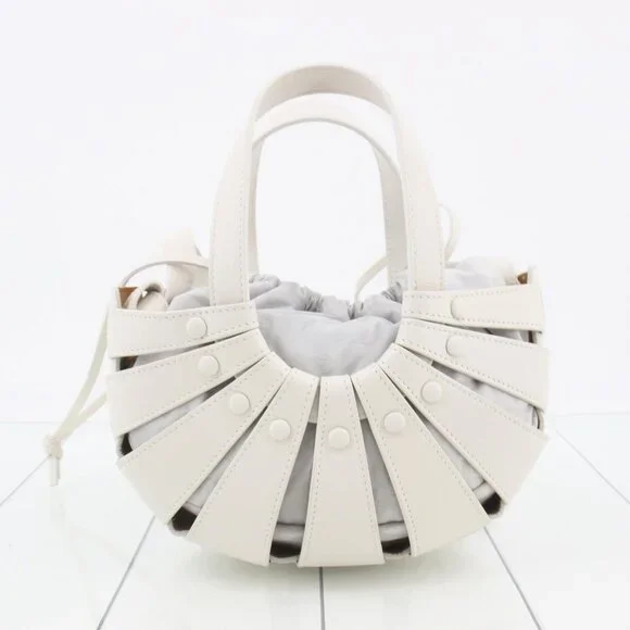 Bottega Veneta Leather Shell Bag - Picture 2 of 11